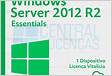 2012 R2 Server Essential RDP Client Licenças